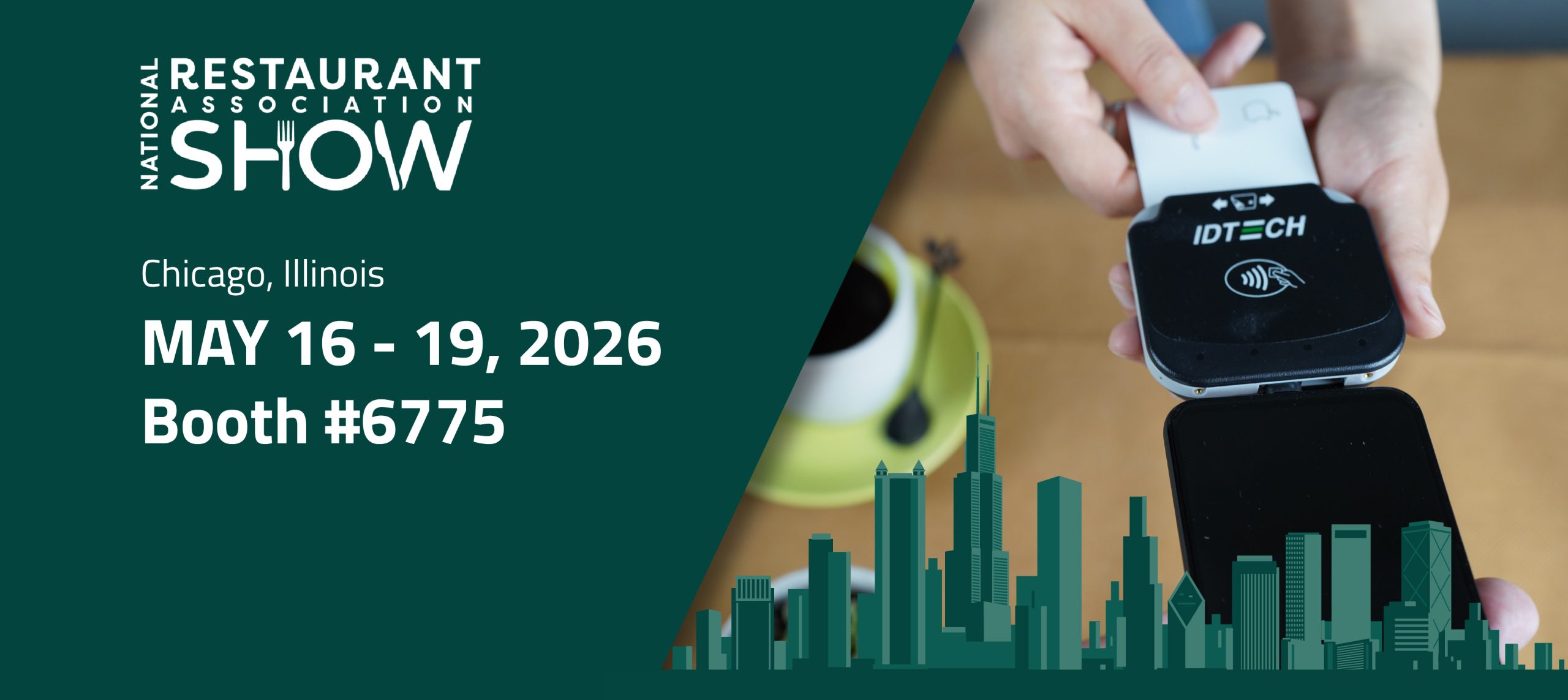 Visit ID TECH at the National Restaurant Association Show 2026